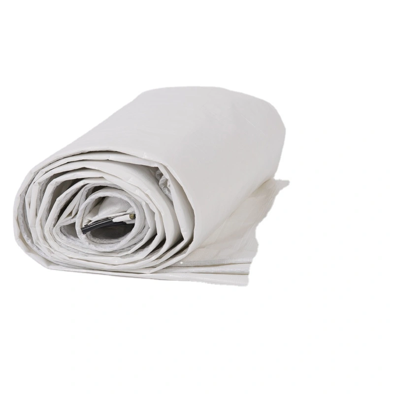 White/White Waterproof Heavy Duty PE tarpaulin Sheets White/White Waterproof Heavy Duty PE tarpaulin Sheets