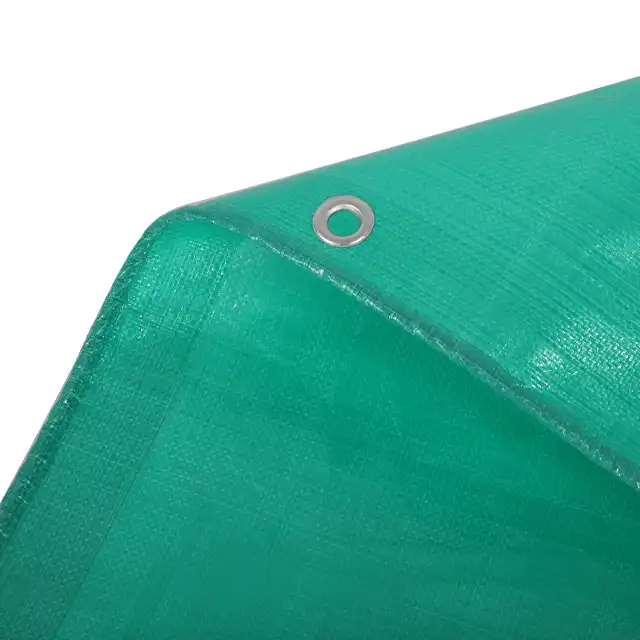 Transparent Green Tarpaulin