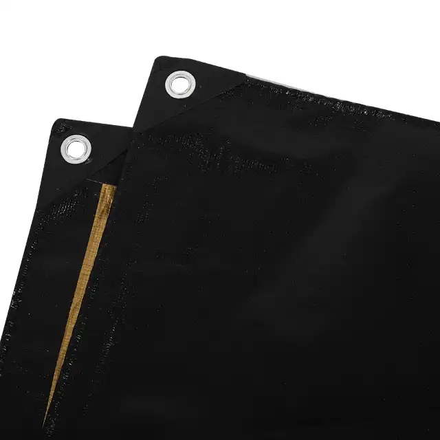 Black/gold Tarpaulin