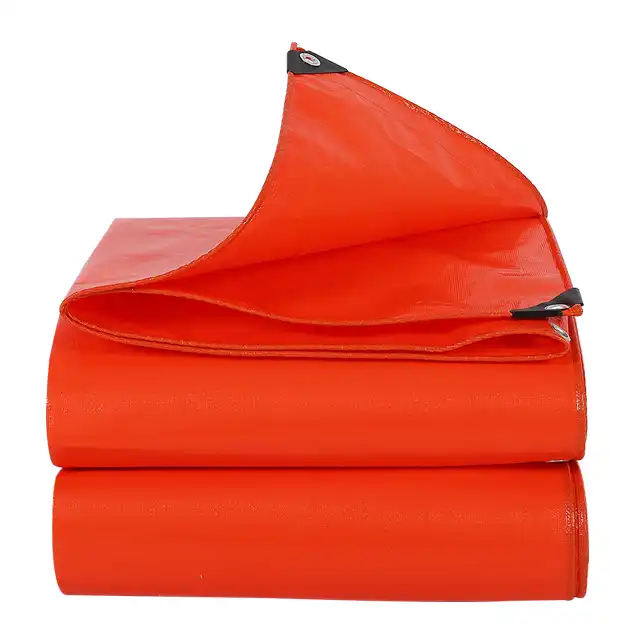 orange pe tarp