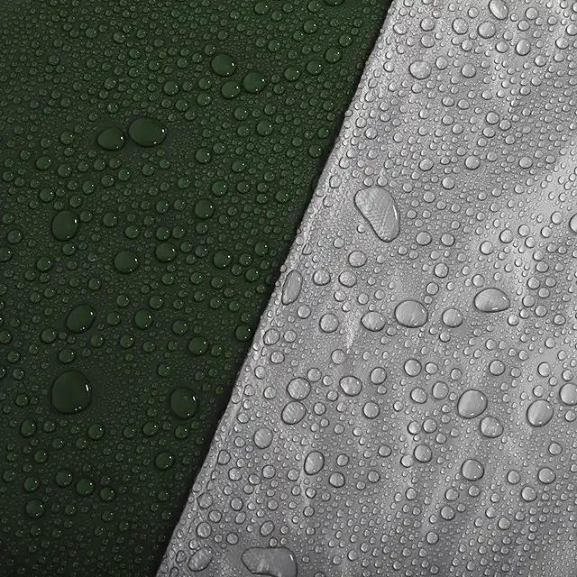 silver/green pe tarp