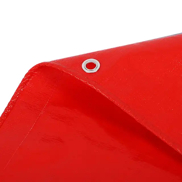 red pe tarp