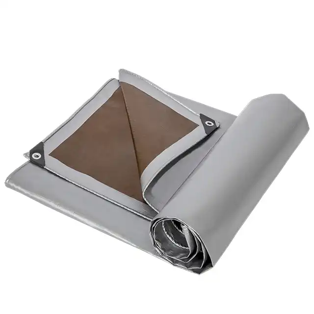 How to secure a tarp in high wind?