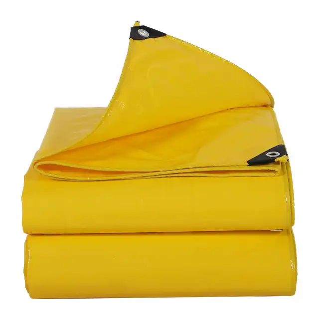 Is tarpaulin safe for covering woodpiles?