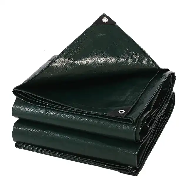 Why are PE tarps popular for industrial use?